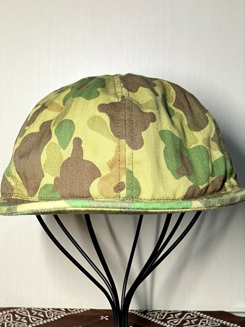 THE REAL McCOY´S フロッグスキン CAP 迷彩キャップ 美品