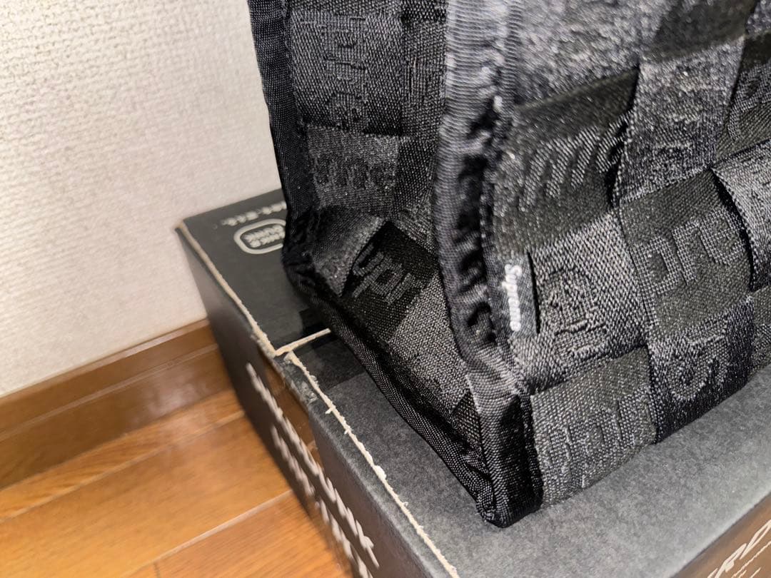 バッグ Supreme Woven Tote (24SS) \"Black\"