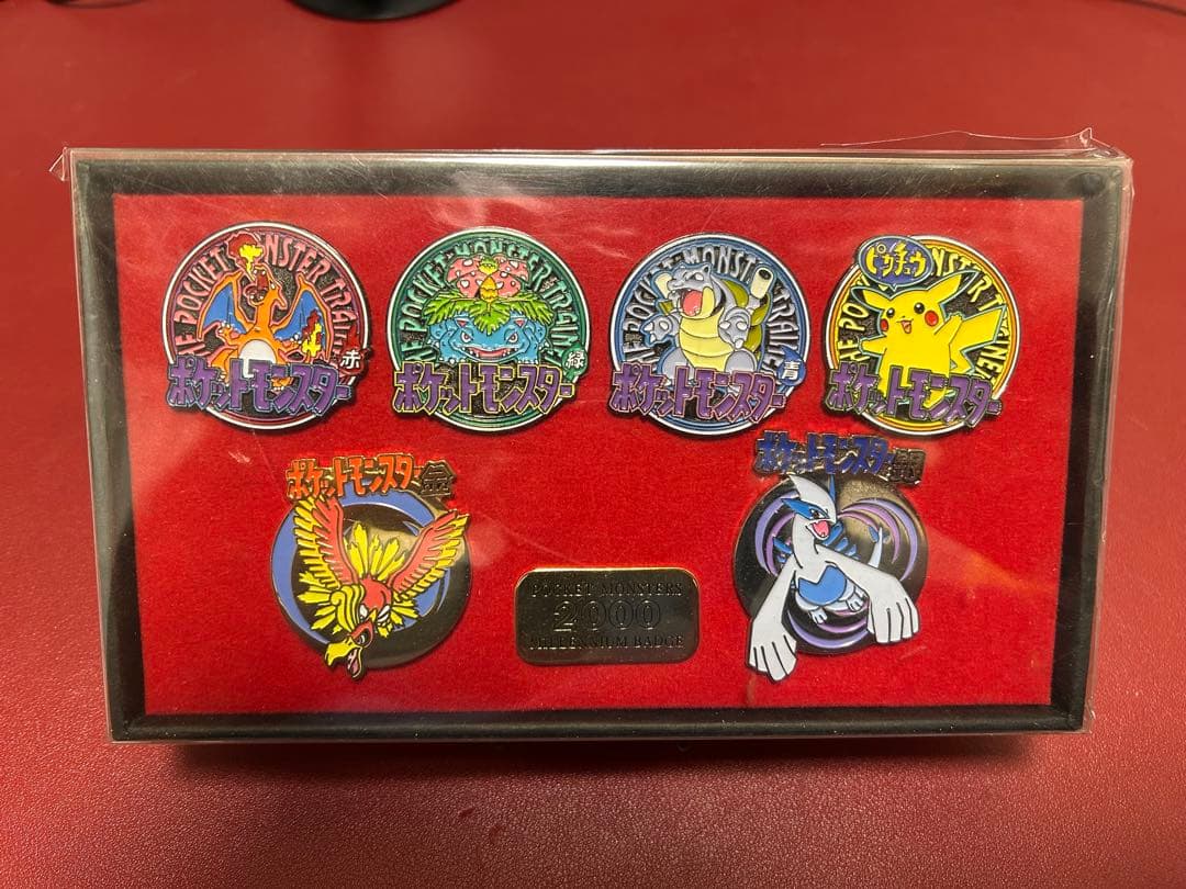 【希少】ポケットモンスター ミレニアムピンバッジセット　2000年 ポケットモンスター ミレニアムピンバッジセット 2000年 - メルカリ