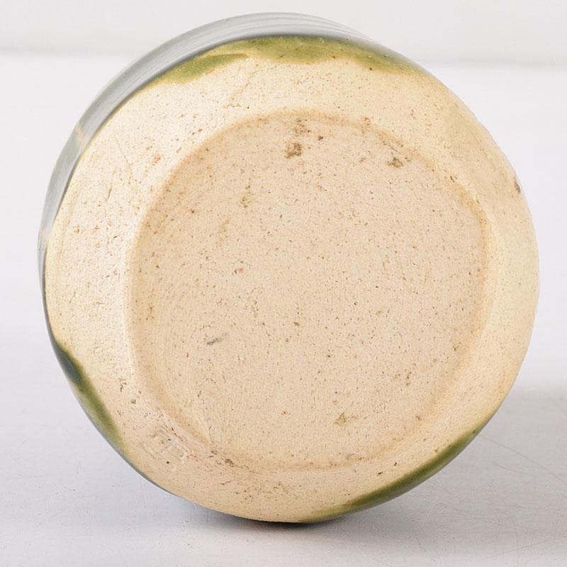 茶道具 山月窯 川本了生造 織部 茶入 仕覆付 共箱 V 7278 - メルカリ