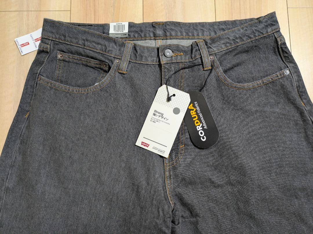 LEVI'S SUPER BAGGY スーパーバギー ブラック W36×L30 ブラック LEVI'S