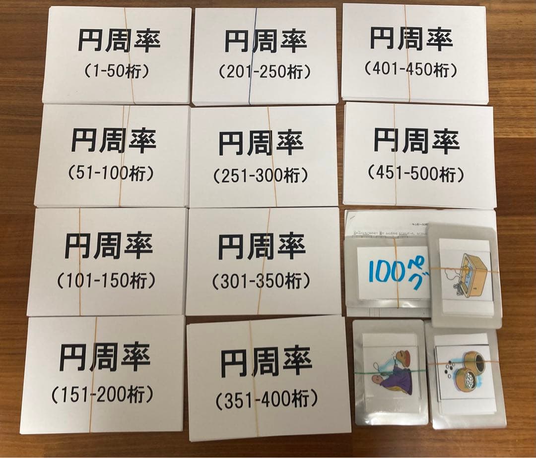 七田式 円周率 500桁 セット - メルカリ