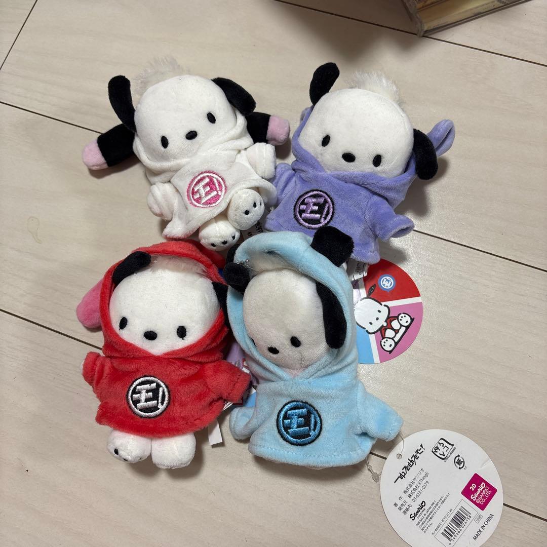 あのちゃんゆるめるモ！ポチャッコ 4体 赤 青 紫 白 - メルカリ