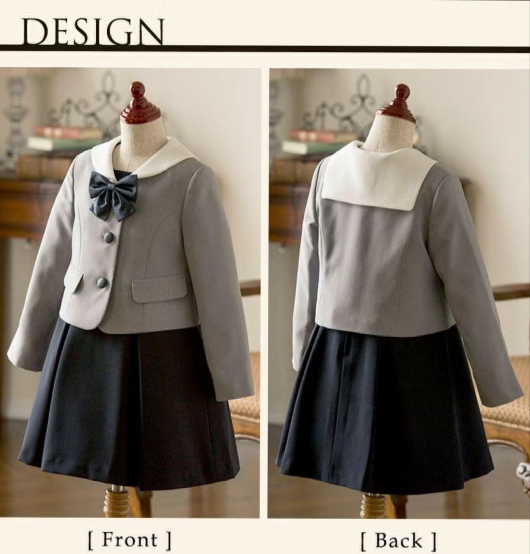 michelle alfred】120 入学 卒園 セット ボレロ ワンピース - メルカリ