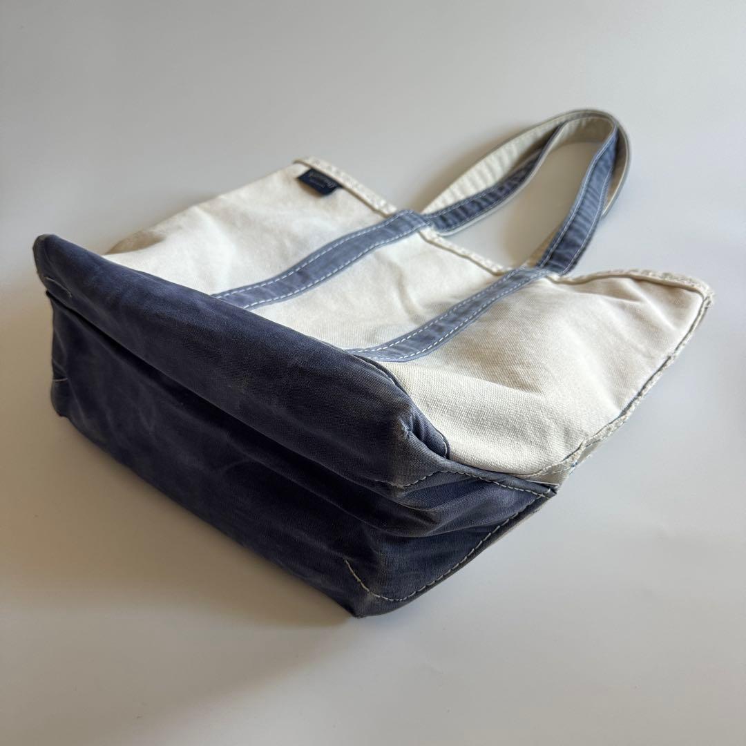 80s LANDS' END ランズエンド トート ネイビー - メルカリ