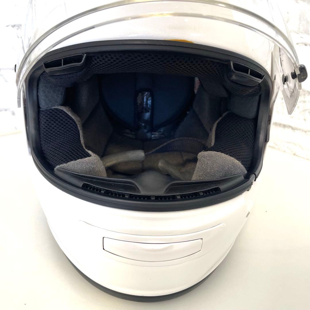 【Arai 】アライ　クワンタム-Ｊ　フルフェイスヘルメット 57.58cm 白