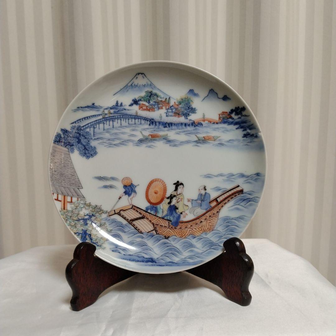 今泉今右衛門　絵皿 今右衛門窯 飾皿（桃絵） – ギャラリー一番館オンラインショップ