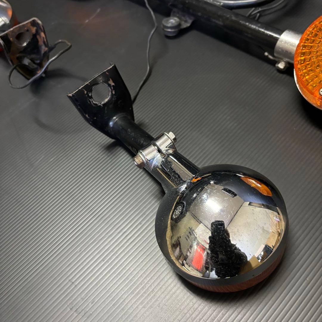 CB400F 海外仕様 ヘッドライトステー ウインカーステー セット