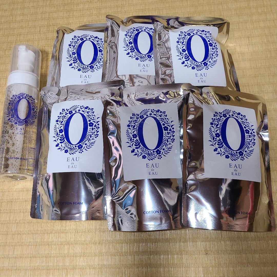 オーデュオー コットンフォーム 200ml本体1本& 詰め替え6袋セット オーデュオー コットンフォームマーベラスモイスト 本体200ml