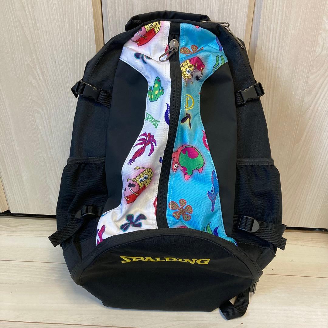 新品　スポルディング　スポンジボブコラボ　リュック　バックパック スポルディング（SPALDING）（メンズ、レディース）バッグパック