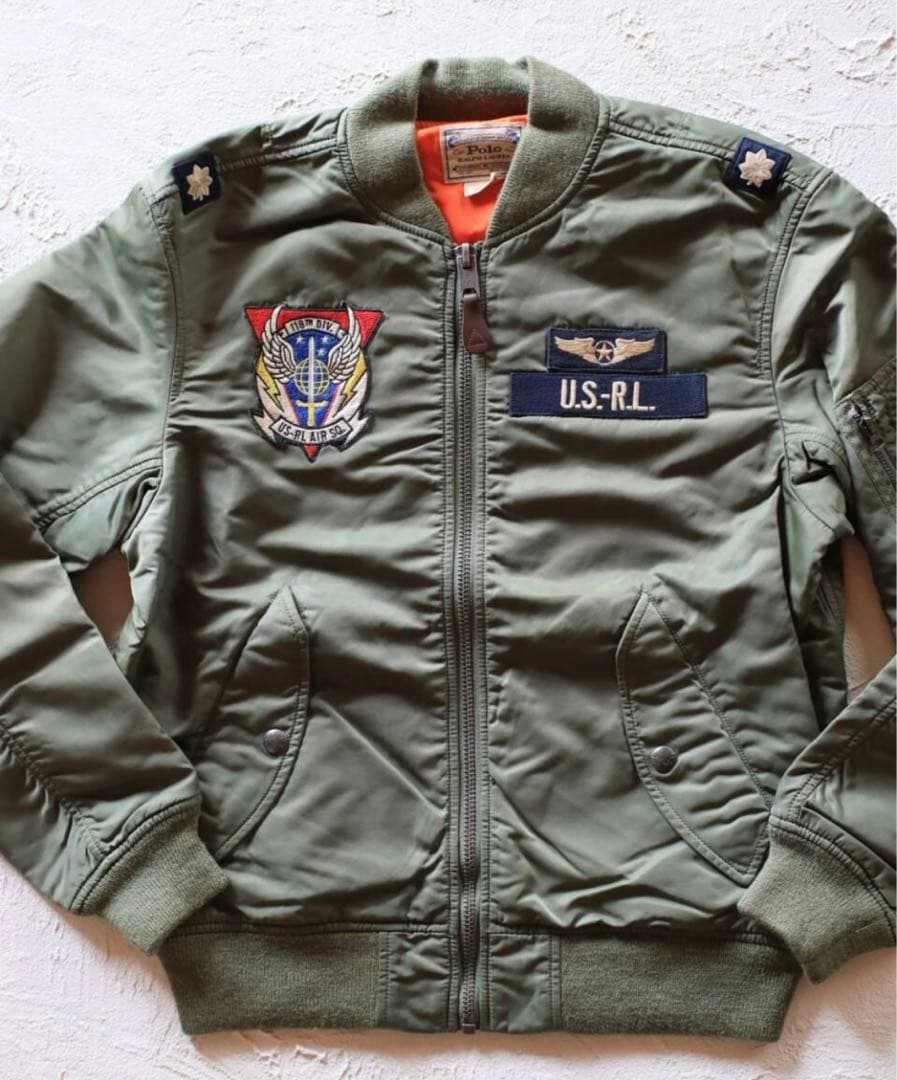 新品*ポロラルフローレン*ツイル ボンバー ジャケット*S* - メルカリ