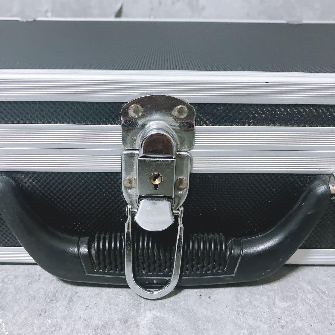 良品】ハードケース ワイド ガンケース 楽器 機材 アルミ製