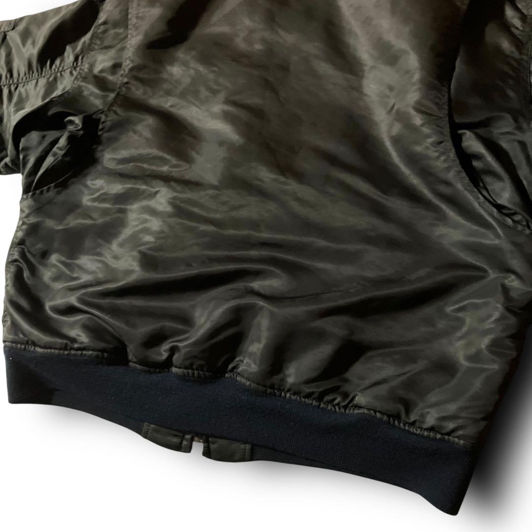 D_ni様☆vintage米軍フライトジャケットCWU-45P民間品MA-1ブラ - メルカリ