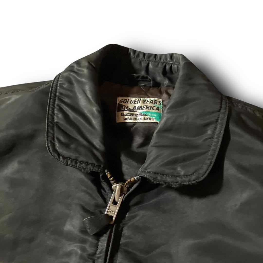 D_ni様☆vintage米軍フライトジャケットCWU-45P民間品MA-1ブラ - メルカリ