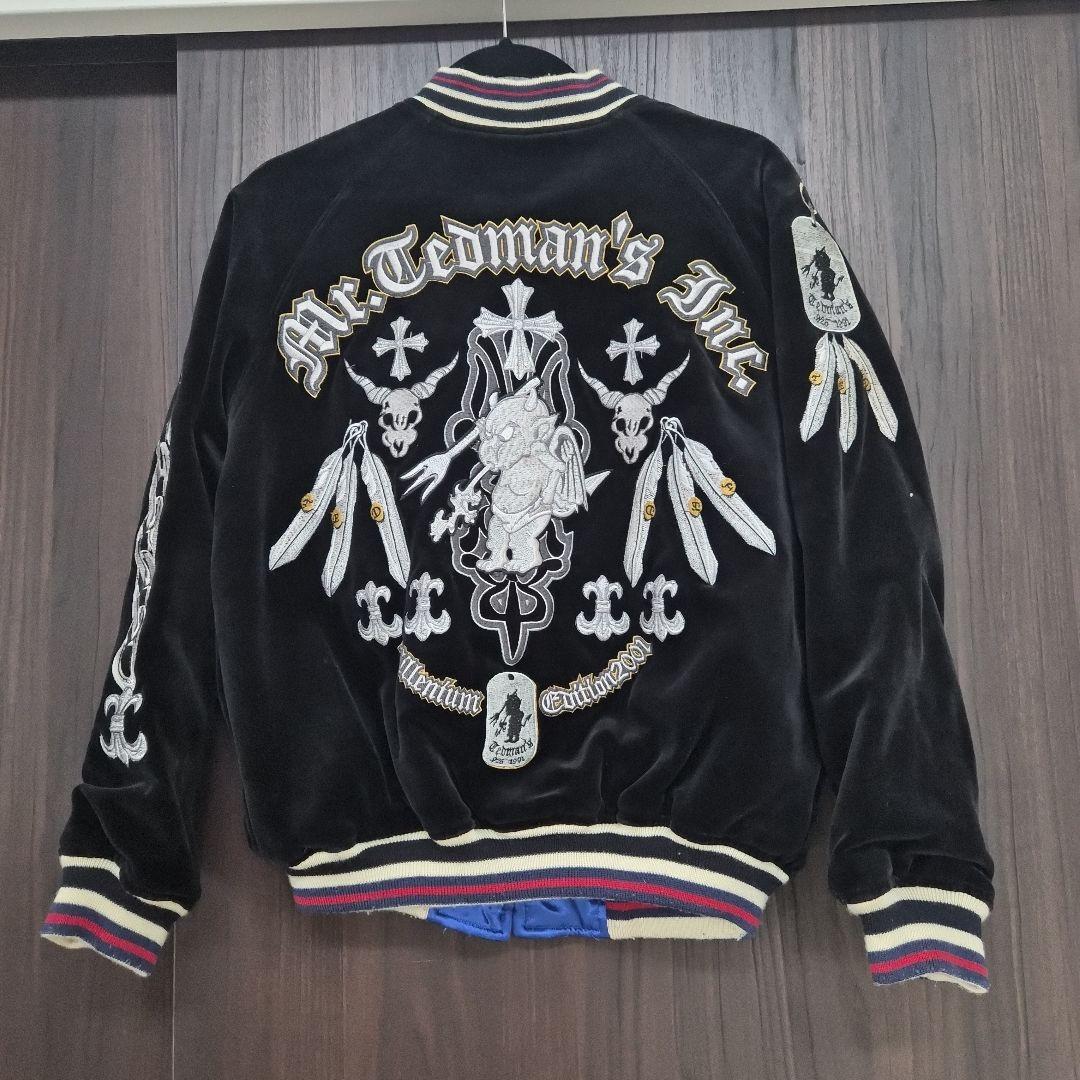 TEDCOMPANY リバーシブルスカジャン ブラック 38号の通販はau PAY