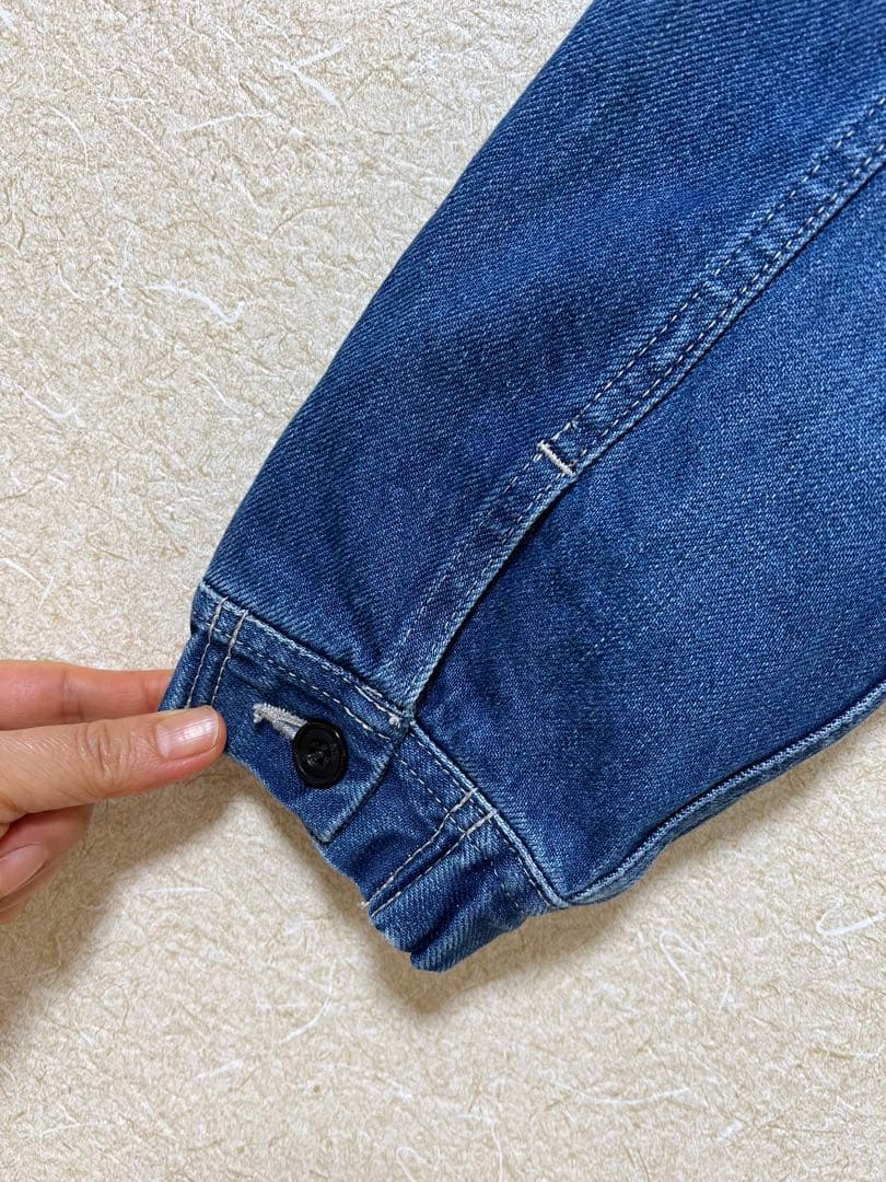 “Veritecoeur”ユニセックスデニムブルゾン・ブリーチ・サイズ1