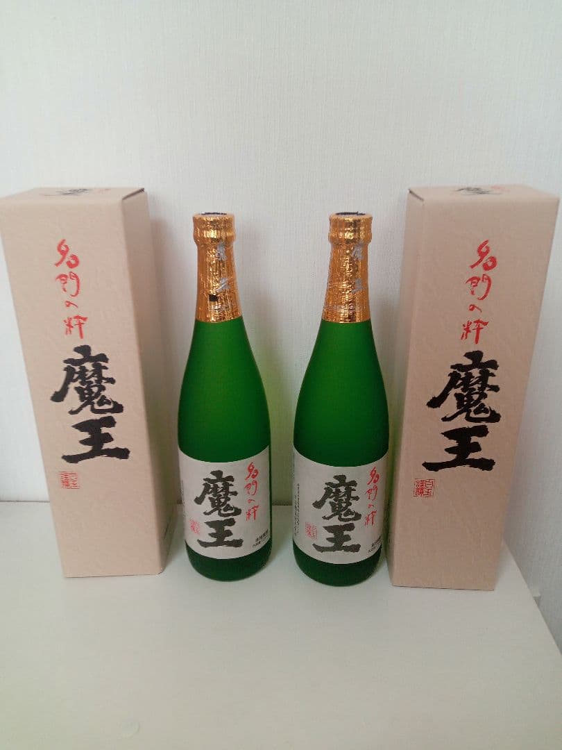 新品 魔王 白玉醸造 720m化粧箱付き2本セット 魔王 魔王セット 白玉醸造 720ml 元老院 天誅 白玉の露 善左衛門 海