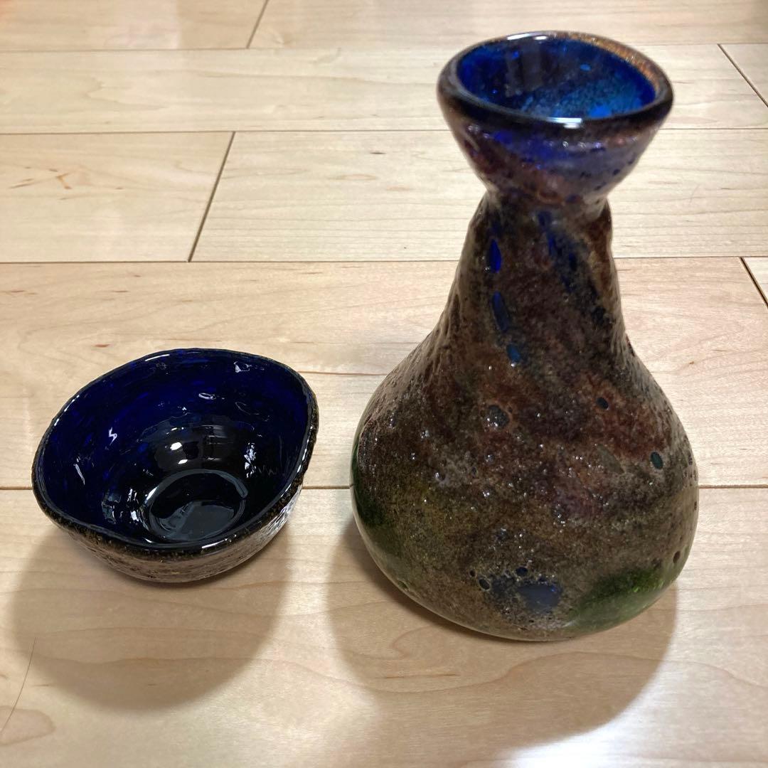 稲嶺盛吉 紅珊瑚酒器 琉球ガラス 希少品 - メルカリ