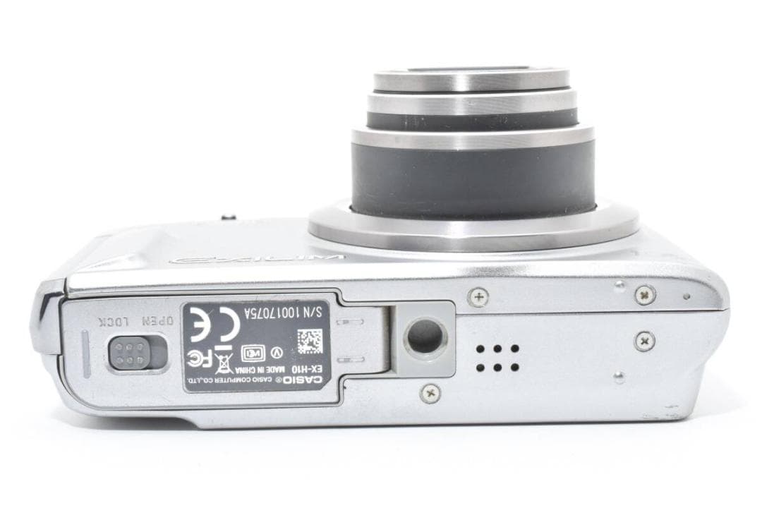 美品 カシオ CASIO EXILIM EX-H10 シルバー ＃A396 - メルカリ