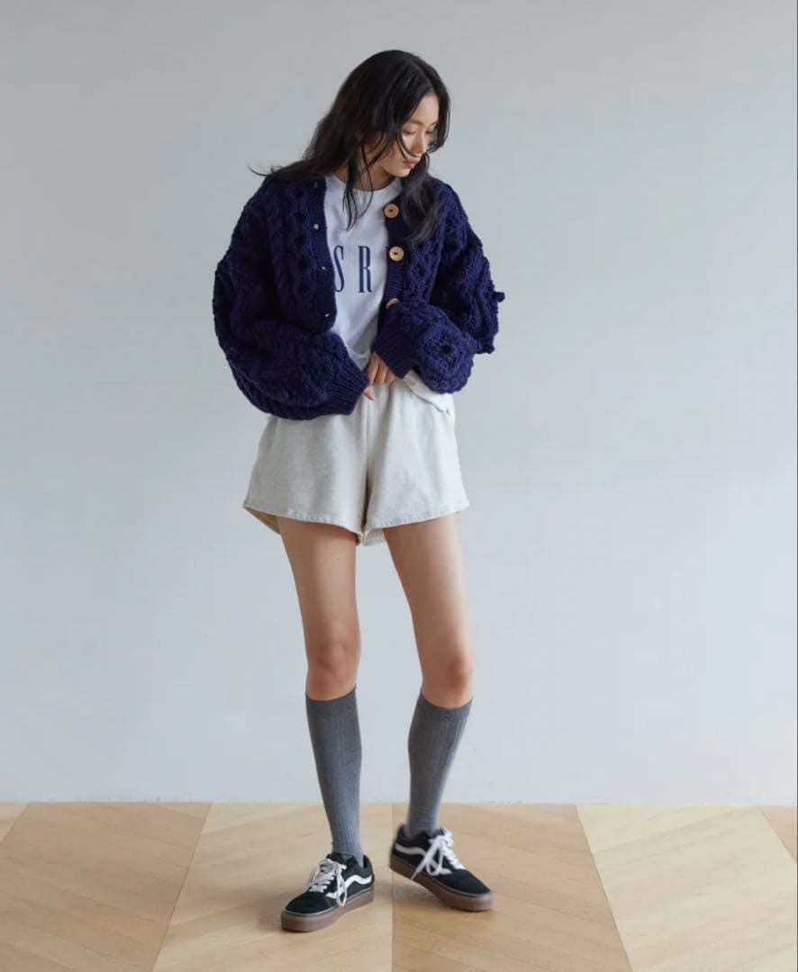 シールームリンHeavy Sweat Short パンツ オートミール　M Volume Sweat Shortプルオーバー