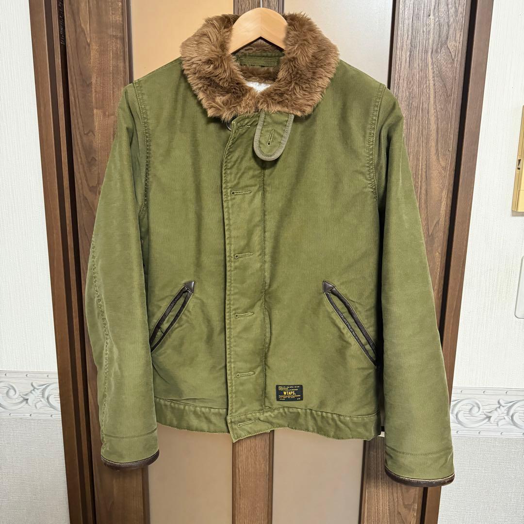 15AW n-1 デッキジャケット 2(M) wtaps オリーブドラフ - メルカリ