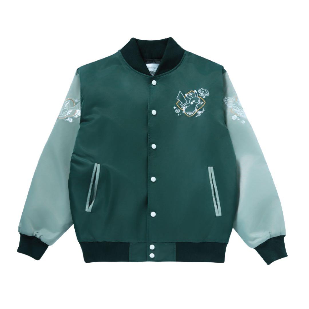 韓国限定】ポケモン ピカチュウ ルギア ホウオウ スカジャン 伝統