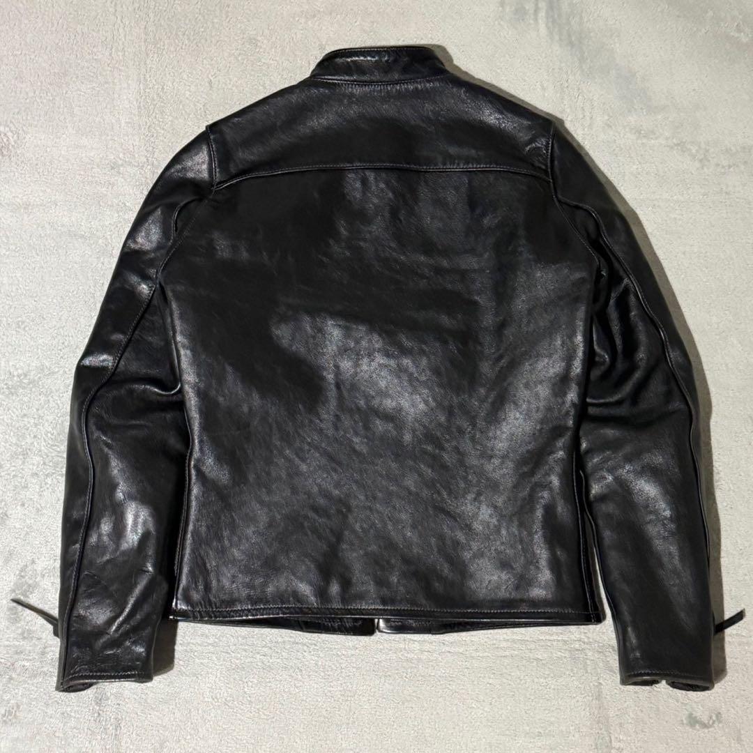 リアルマッコイズ BUCO J-100 レザージャケット サイズ38 馬革 黒芯