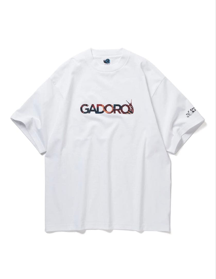 新品未開封) GADORO ロゴ Tシャツ XL ホワイト - メルカリ
