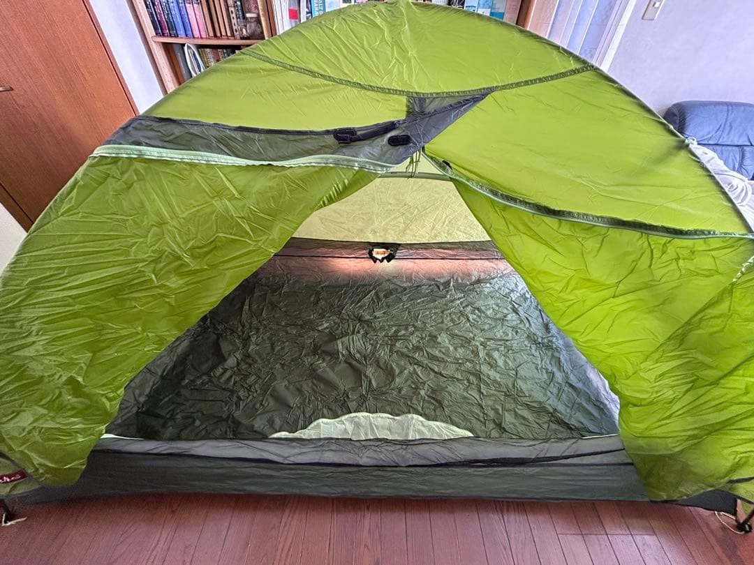 ニーモ タニ 2P 軽量ドーム型山岳テント グリーン