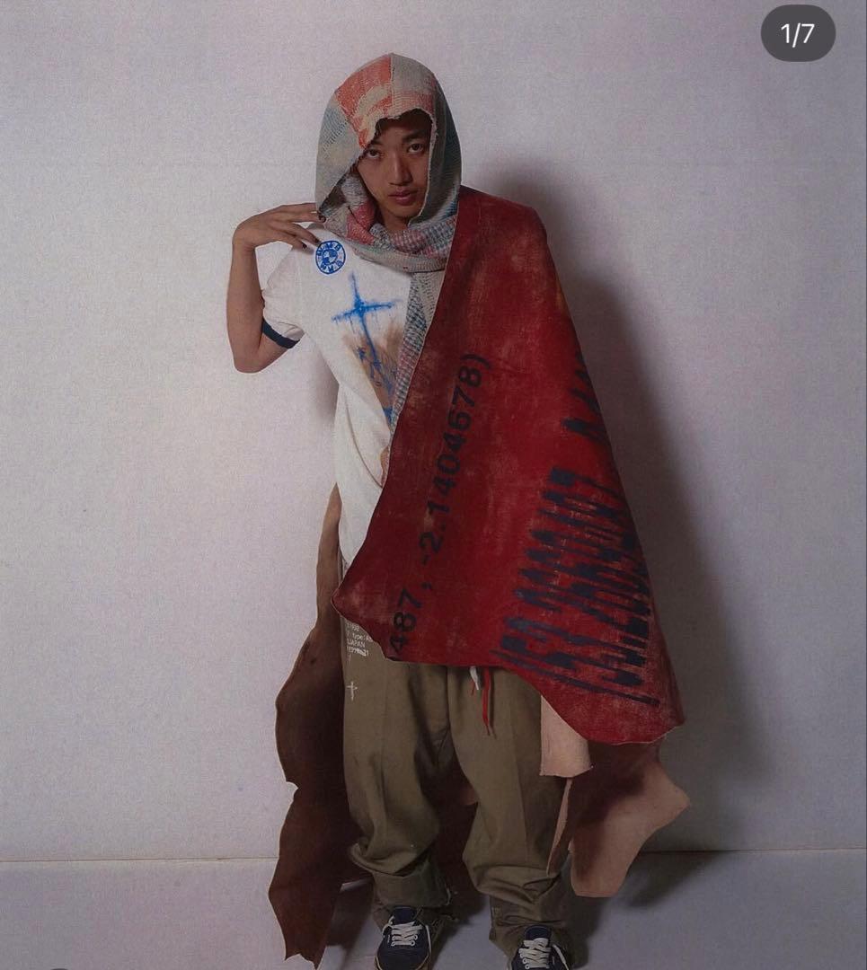 auskou fooded scarf dinoworks oops - メルカリ