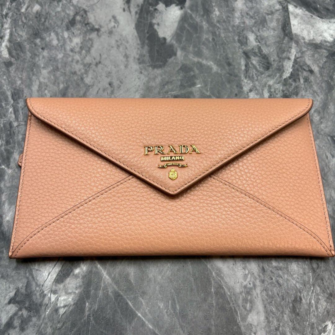 asa-fuku 様専用✨PRADA プラダ エンベロープ 長財布 - メルカリ