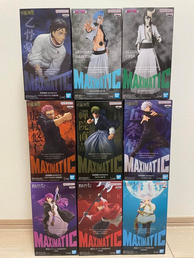 MAXIMATIC フィギュア まとめ売り 9箱セット - メルカリ