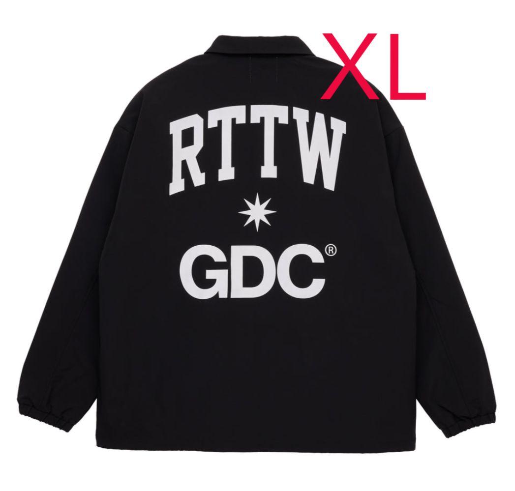 XL 即発送 GDC ROTTWEILER Coach Jacket BLACK ROTTWEILER×GDC】Coach Jacket（発送予定：2026年4月上旬〜）
