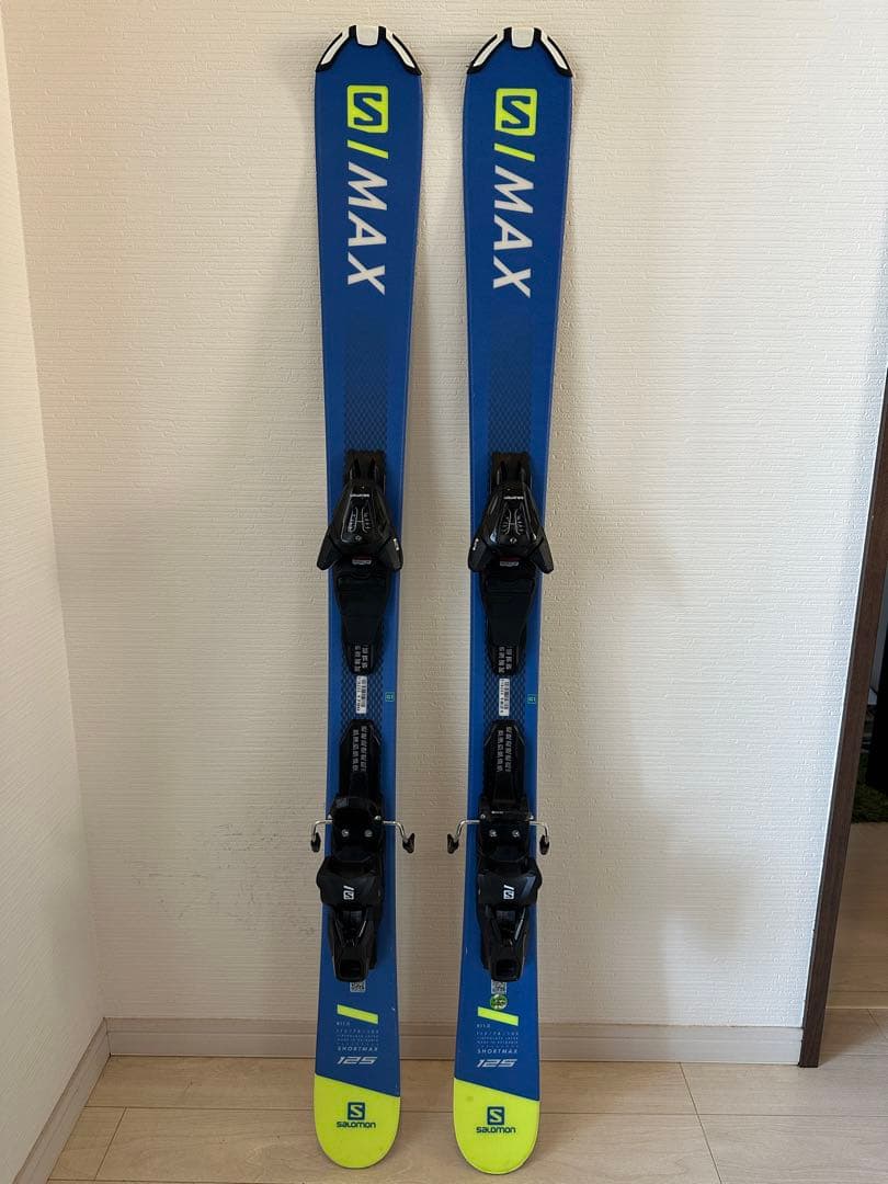 salomon ショートスキー板セット SHORTMAX 125 - メルカリ