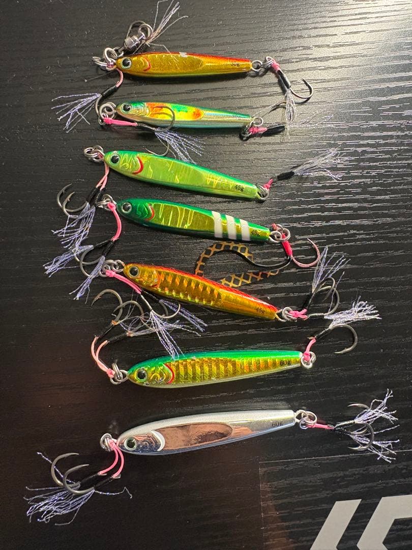 メタルジグセット TGベイト他色々30g 45g60g Amazon.co.jp: 【 ジギンガーZ メタルジグセット 】【 40g 60g 】 TG