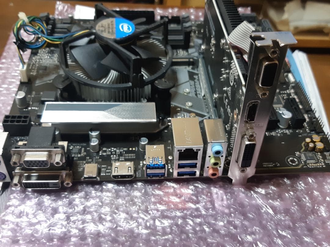 INTEL i5 9400F+B365M-A(OEM)+GT710 - メルカリ