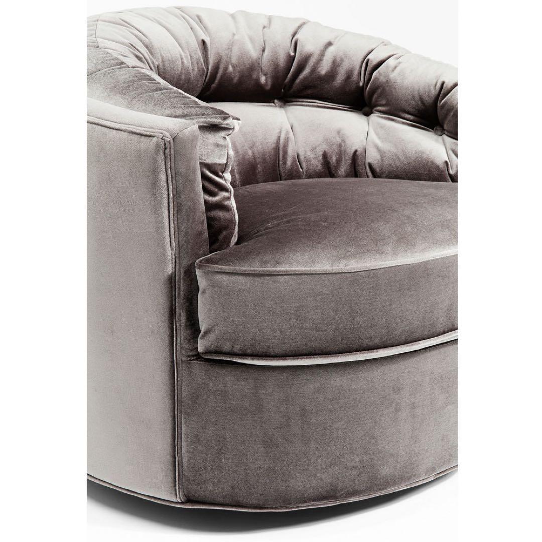 KARE】ミュージックホール グレー アームチェア・1人掛けソファ