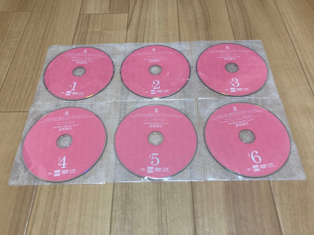 DVD ハイスクール D×D NEW / BorN / HERO 全24巻