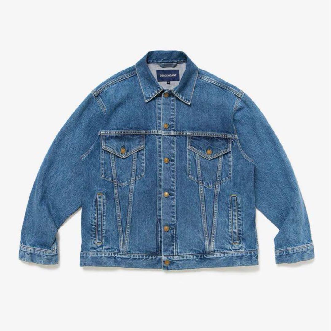DESCENDANT 22AW TEAR DENIM JACKET size4 - メルカリ