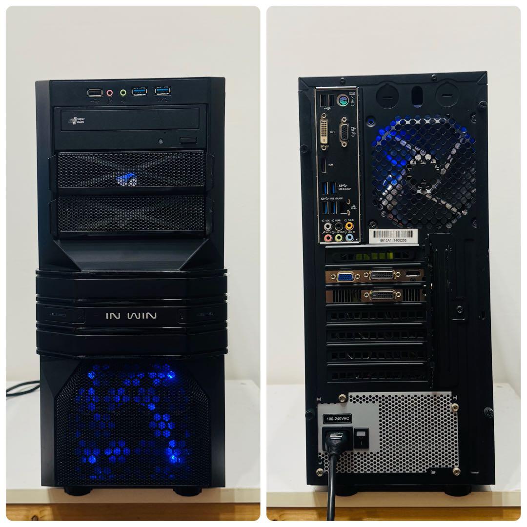 ゲーミングPC】i7-4790 GTX750Ti HDD500GB 16GB