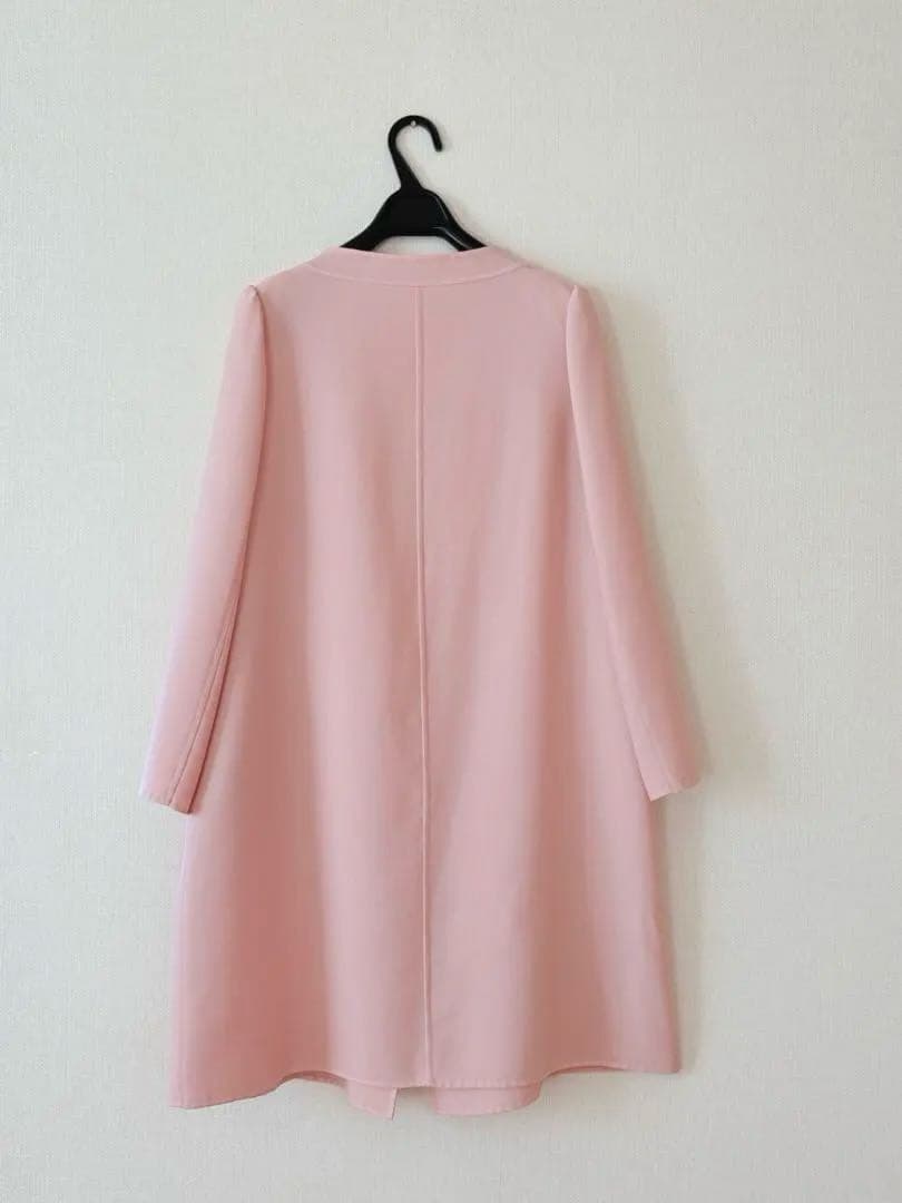 FOXEY ダブルフェイスコート ピンク サイズ38 未使用に近い極美品