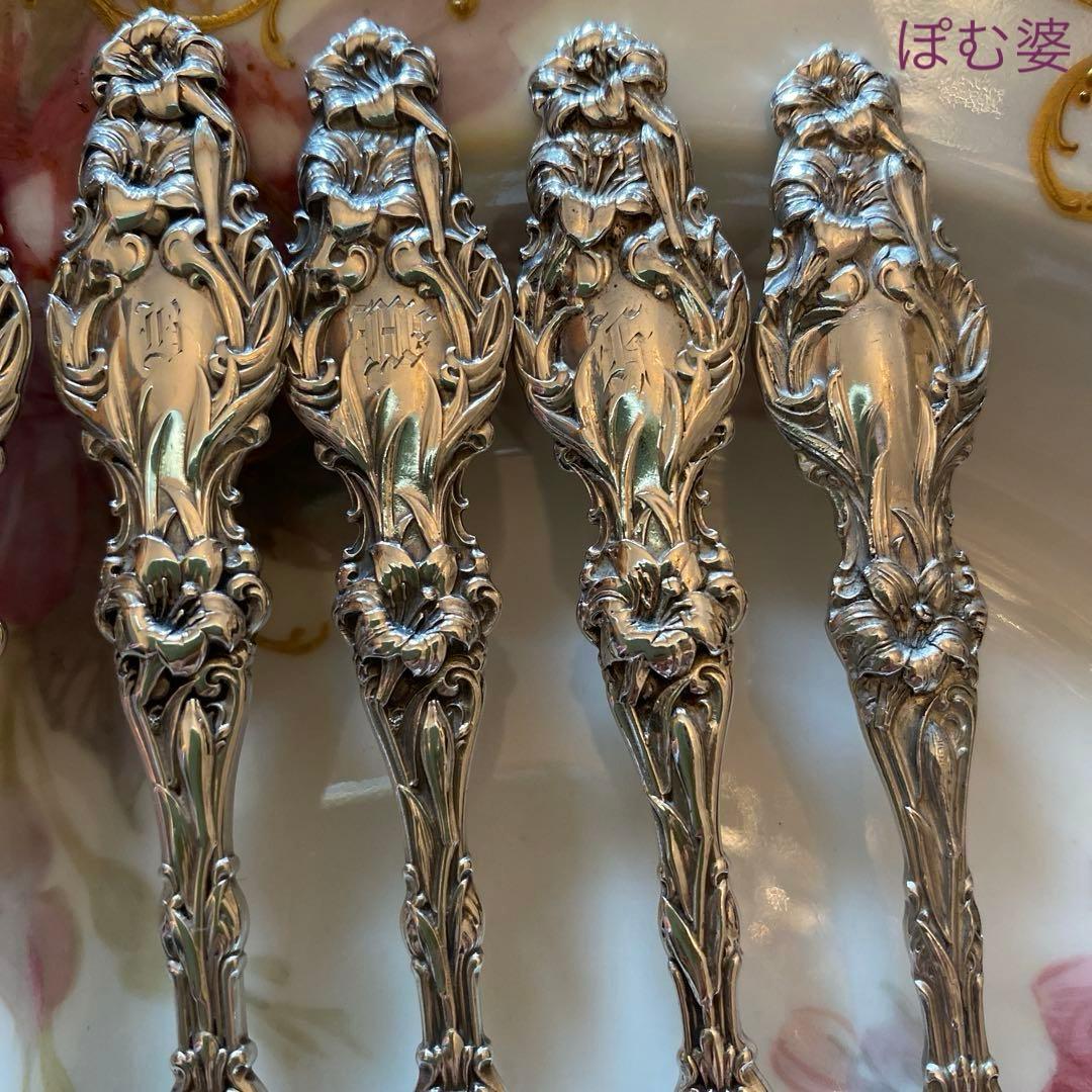 Whiting ホワイティング】純銀／バターナイフ「Lily」モノグラム無し