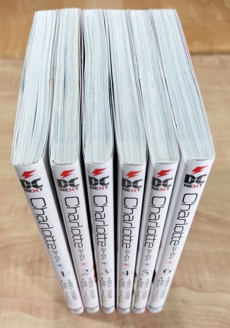 漫画】Charlotte(シャーロット) 1~6巻全巻セット(完結) - メルカリ