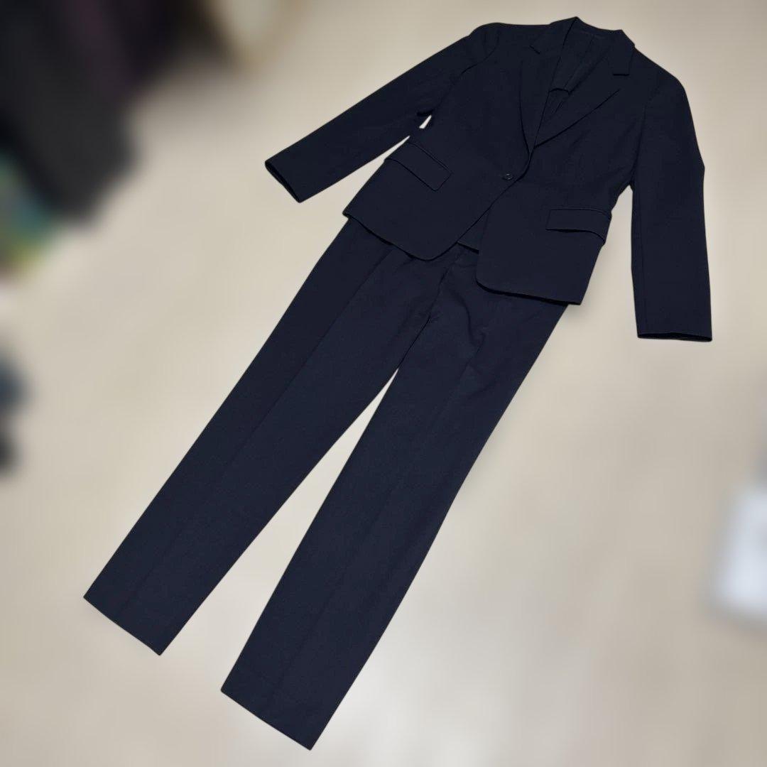 試着のみ☆超美品green label relaxing パンツスーツ ネイビー - メルカリ