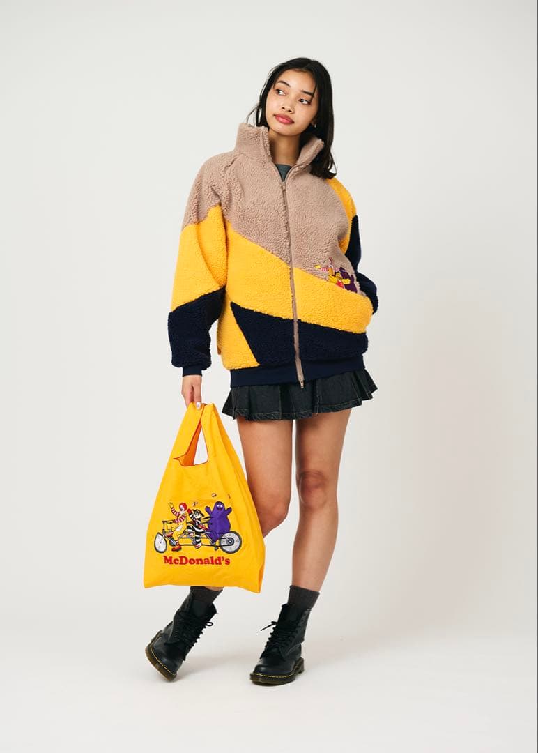 graniph 【第3弾】マクドナルド フレンズ2｜ボアブルゾン Mサイズ