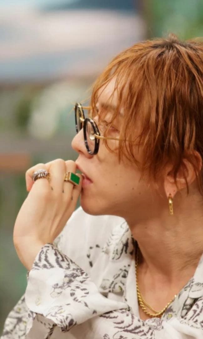 渋谷龍太着用】BOTTEGA VENETA グリーンリング 9号 - メルカリ