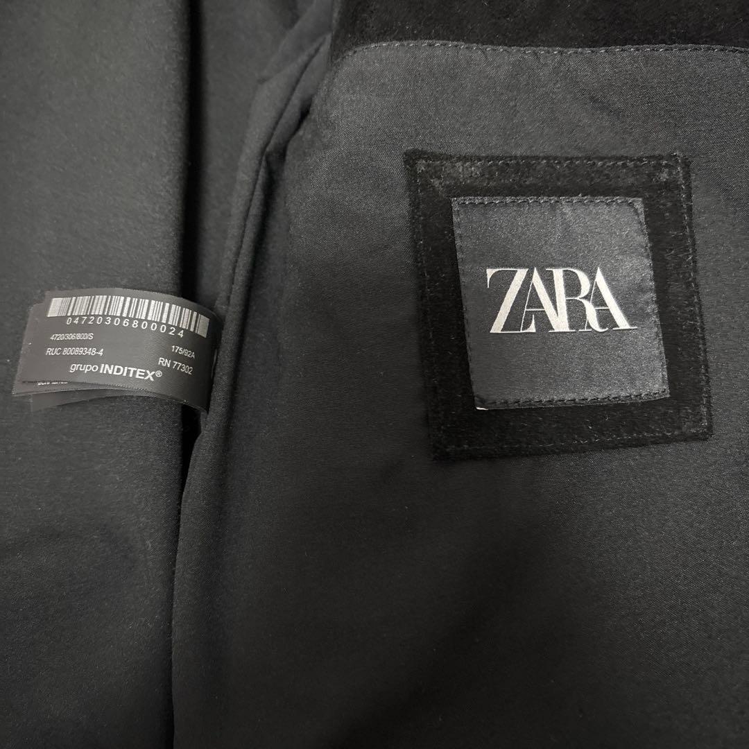 ZARA/ザラ/スエード レザージャケット/カウレザー/モード/短丈/レア