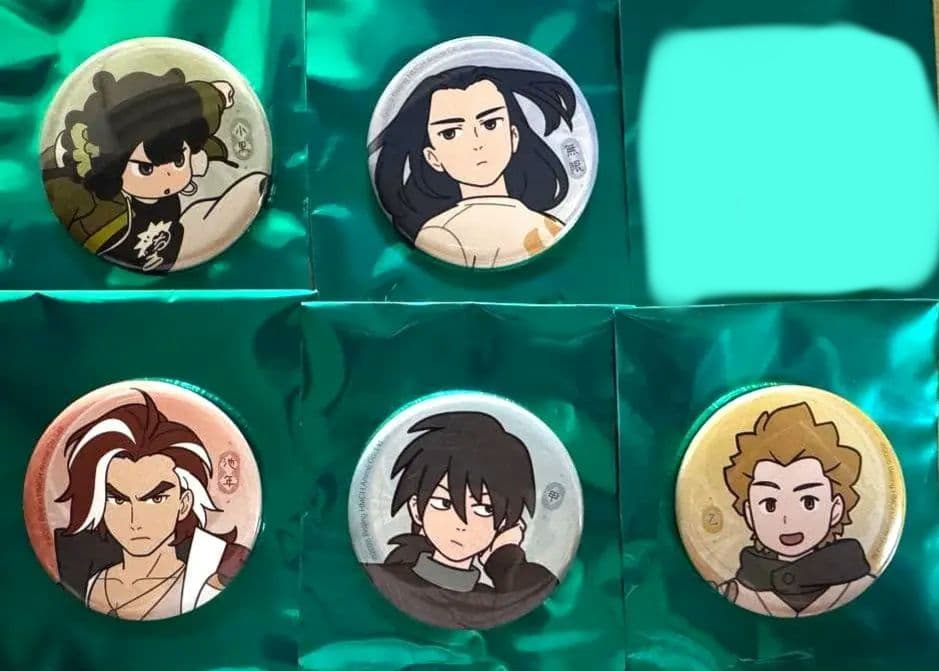 羅小黒戦記 ぼくらが望む未来 ランダム缶バッジ vol.2 小黒 無限 池年