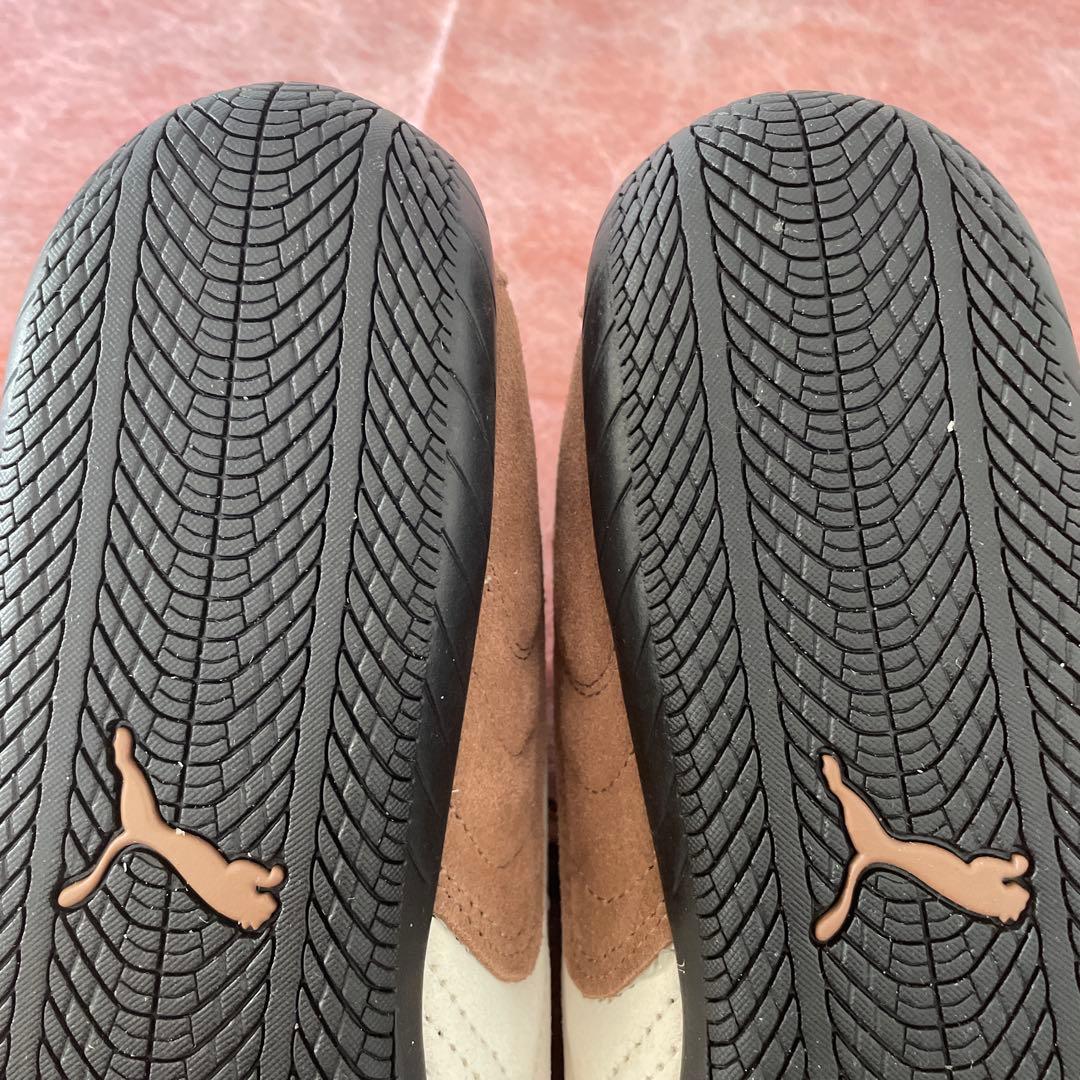 中古品　PUMA プーマ　スピードキャット　スニーカー　ブラウン　25.0cm