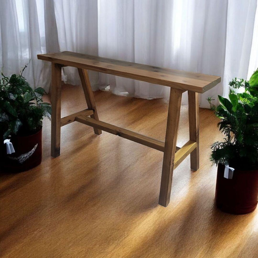新生活を彩るシンプルな木製/ベンチ/スツールチェア ベンチ ダイニングベンチ 天然竹木ベンチ イス 椅子 スツール 天然竹木